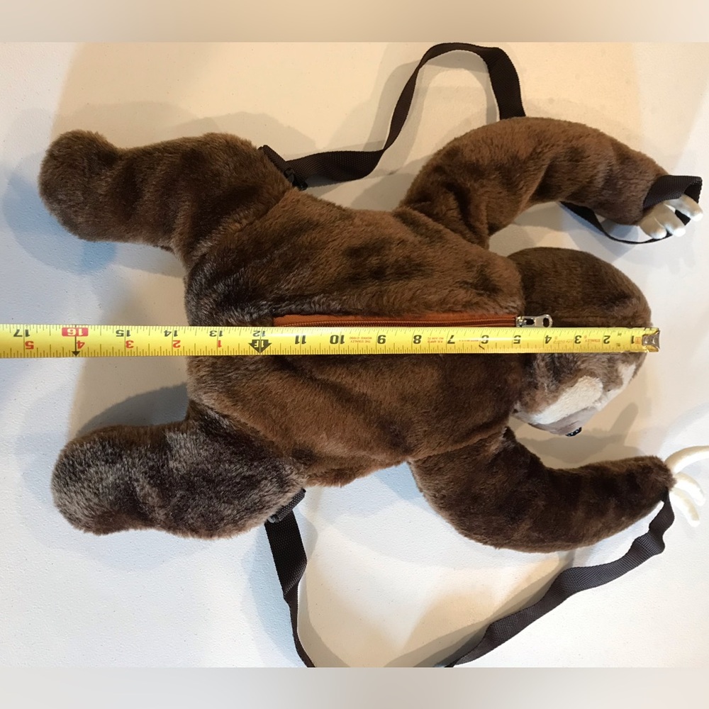 Brown Sloth Backpack - Picture 5 of 6